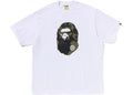 BAPE Shark Seijin Ape Head Relaxed Fit Tee White