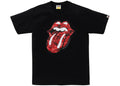 BAPE x Rolling Stones Tee Black