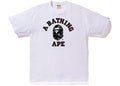 BAPE Space Camo College Tee White