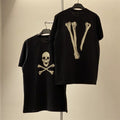 Vlone Skeleton Bones Graphic T-Shirt - Black
