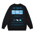 Off-White Black "On The Go" Tech Matrix Crewneck Sweatshirt